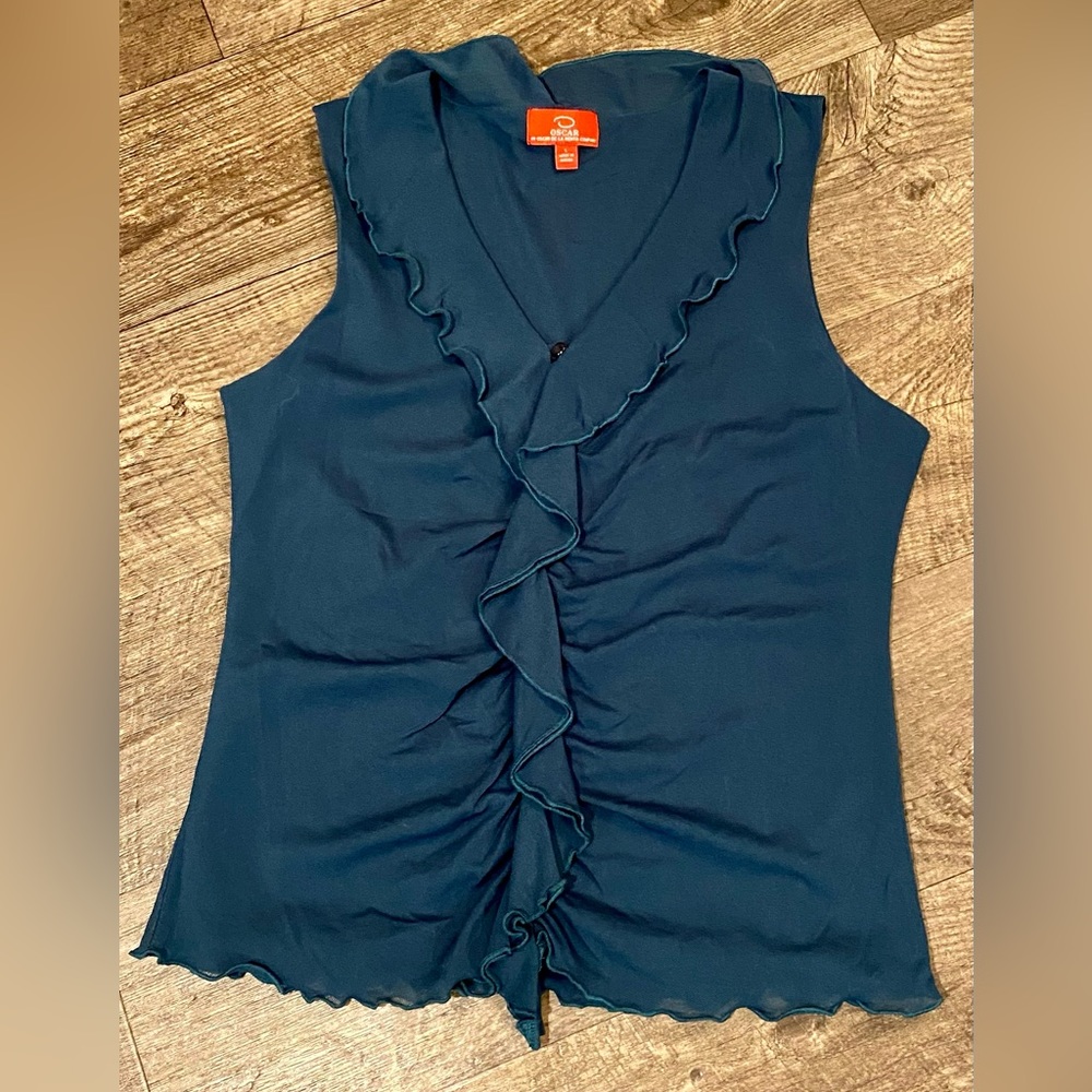 Oscar An Oscar De La Renta Company Tank top Large formal